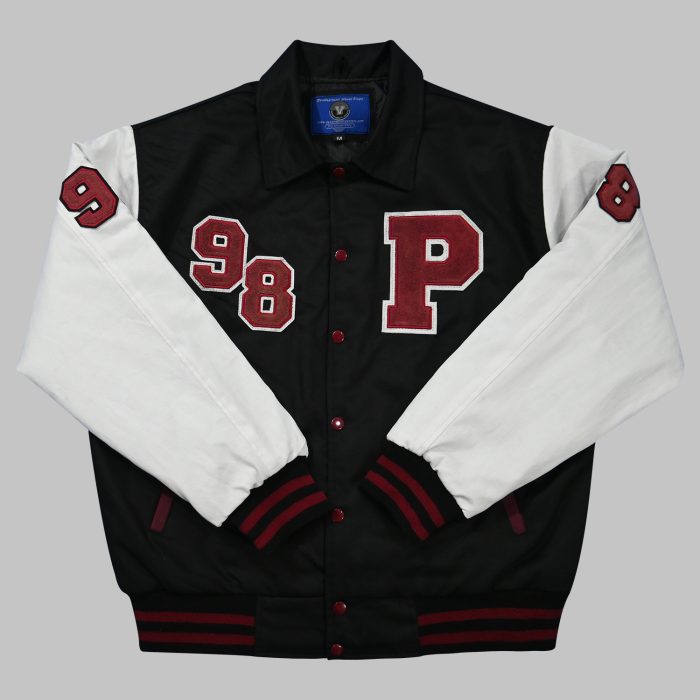 Varsity Jacket Black And White