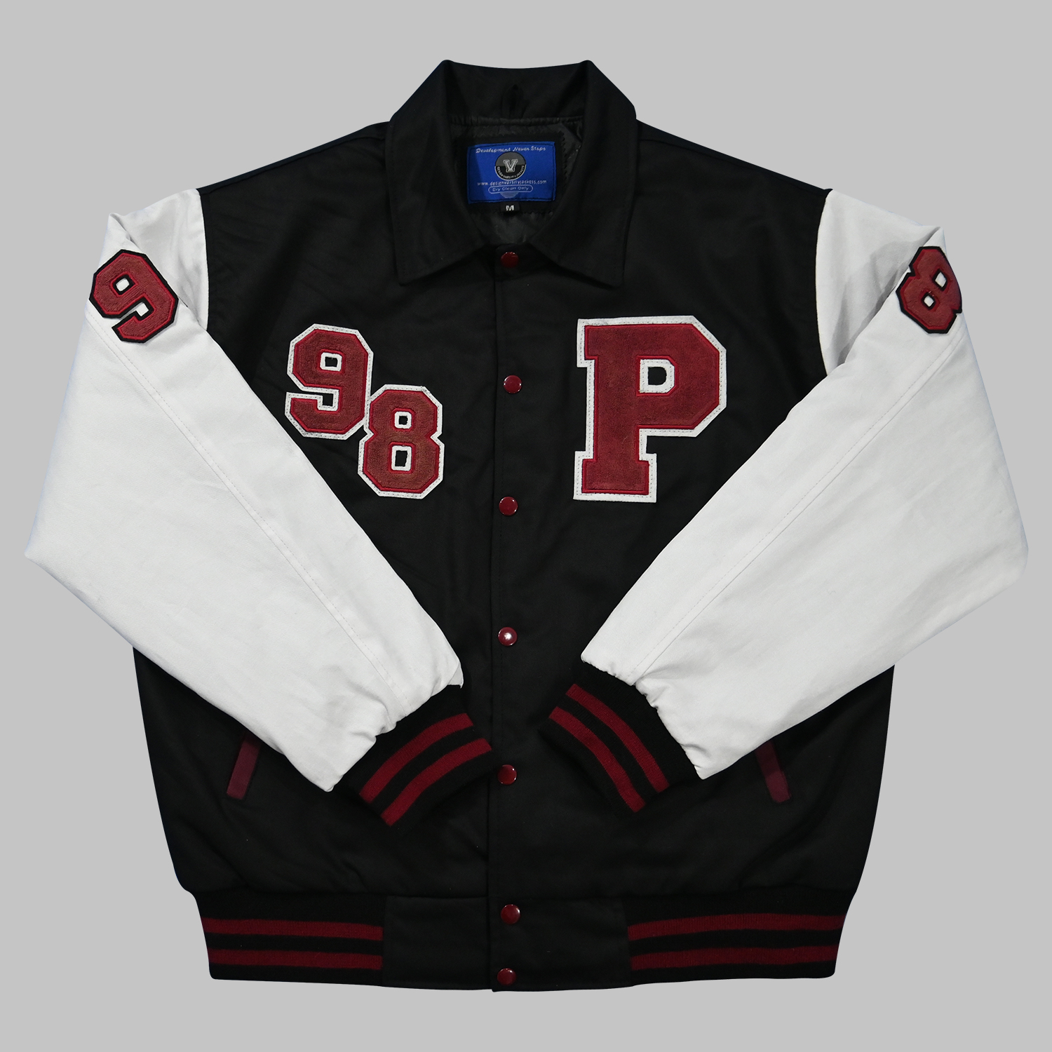 Varsity Jacket Black And White