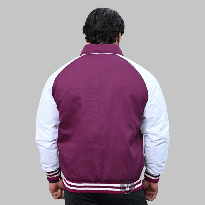 Raglan Varsity Jackets back