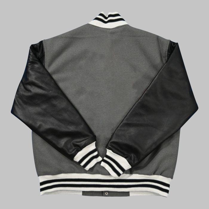 Gray And Black Jacket