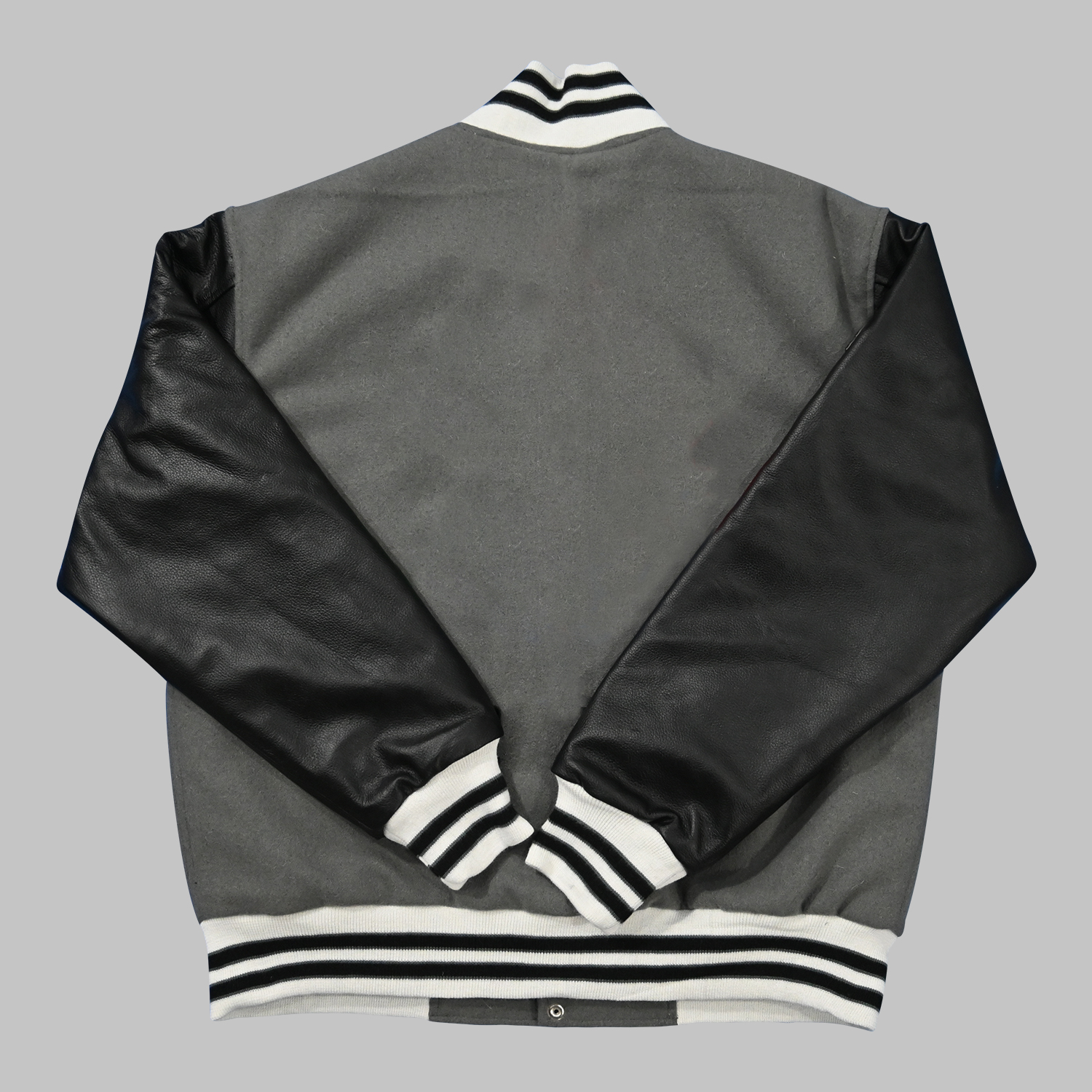 Gray And Black Jacket