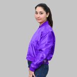 satin baseball jacket