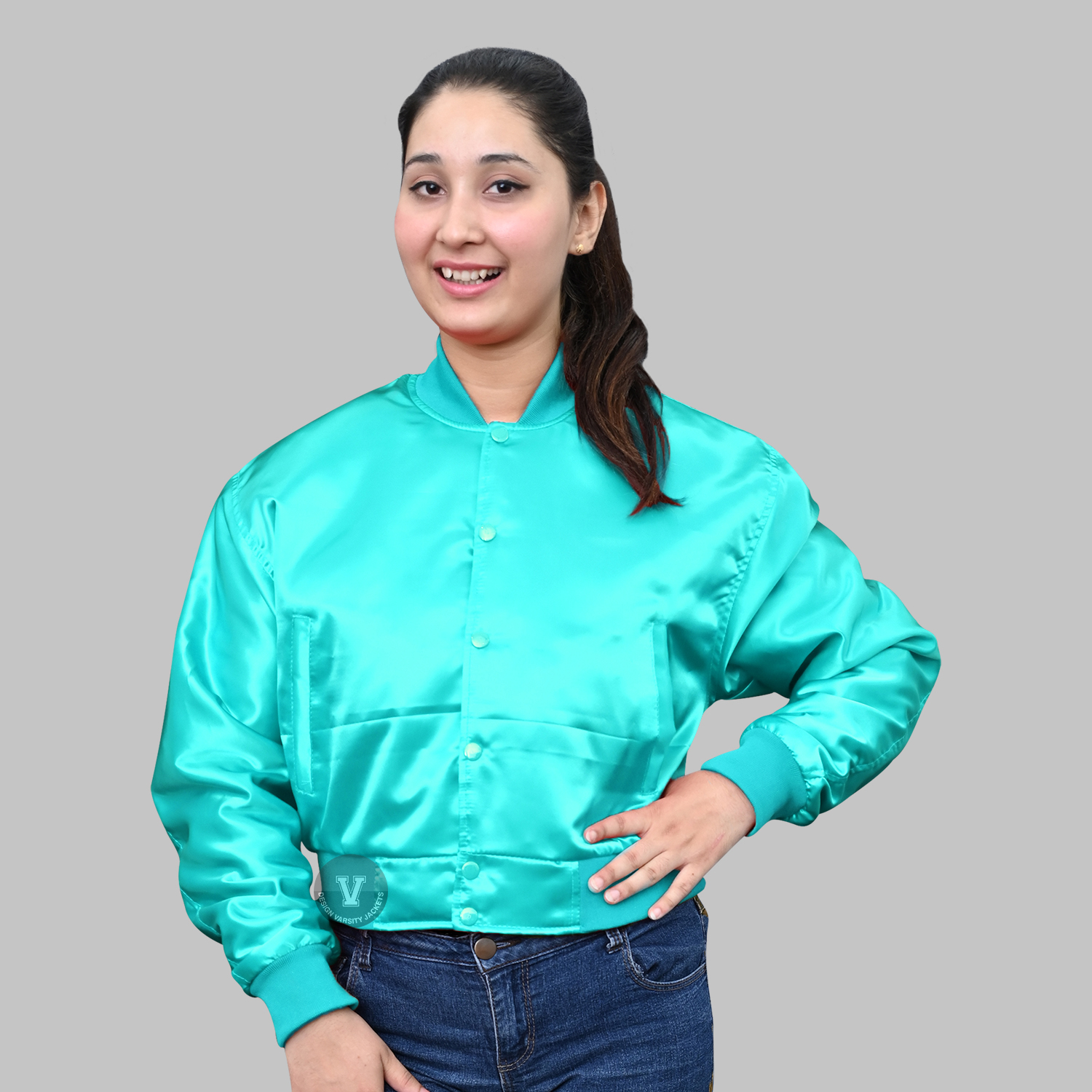 Custom Satin Varsity Jackets Wholesale