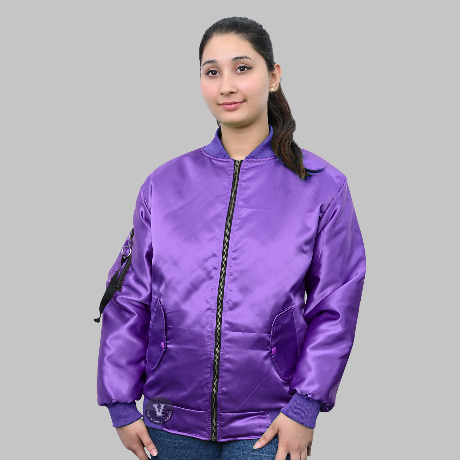 shop Satin Bomber Jackets