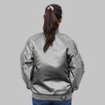 Satin Bomber Jacket for Sale