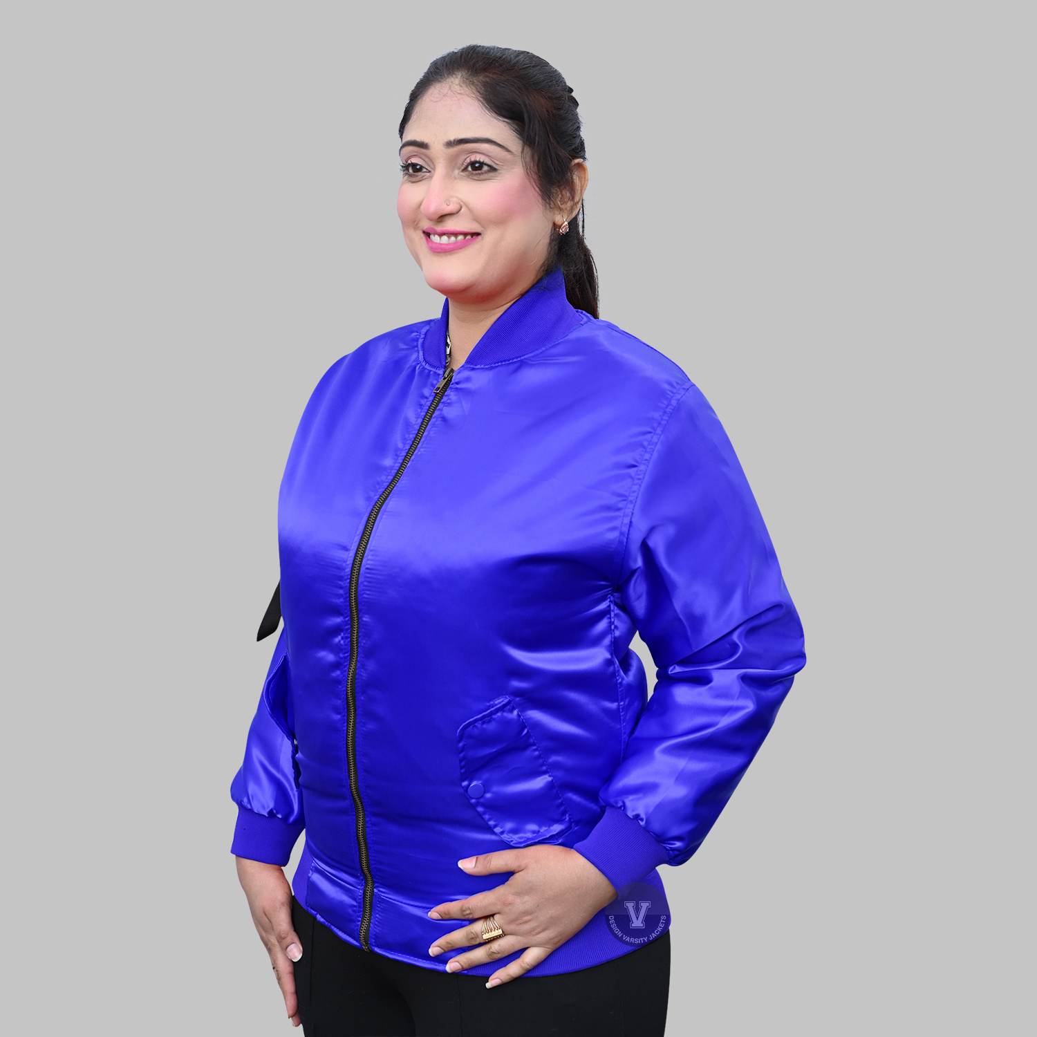 Blue Bomber Jackets