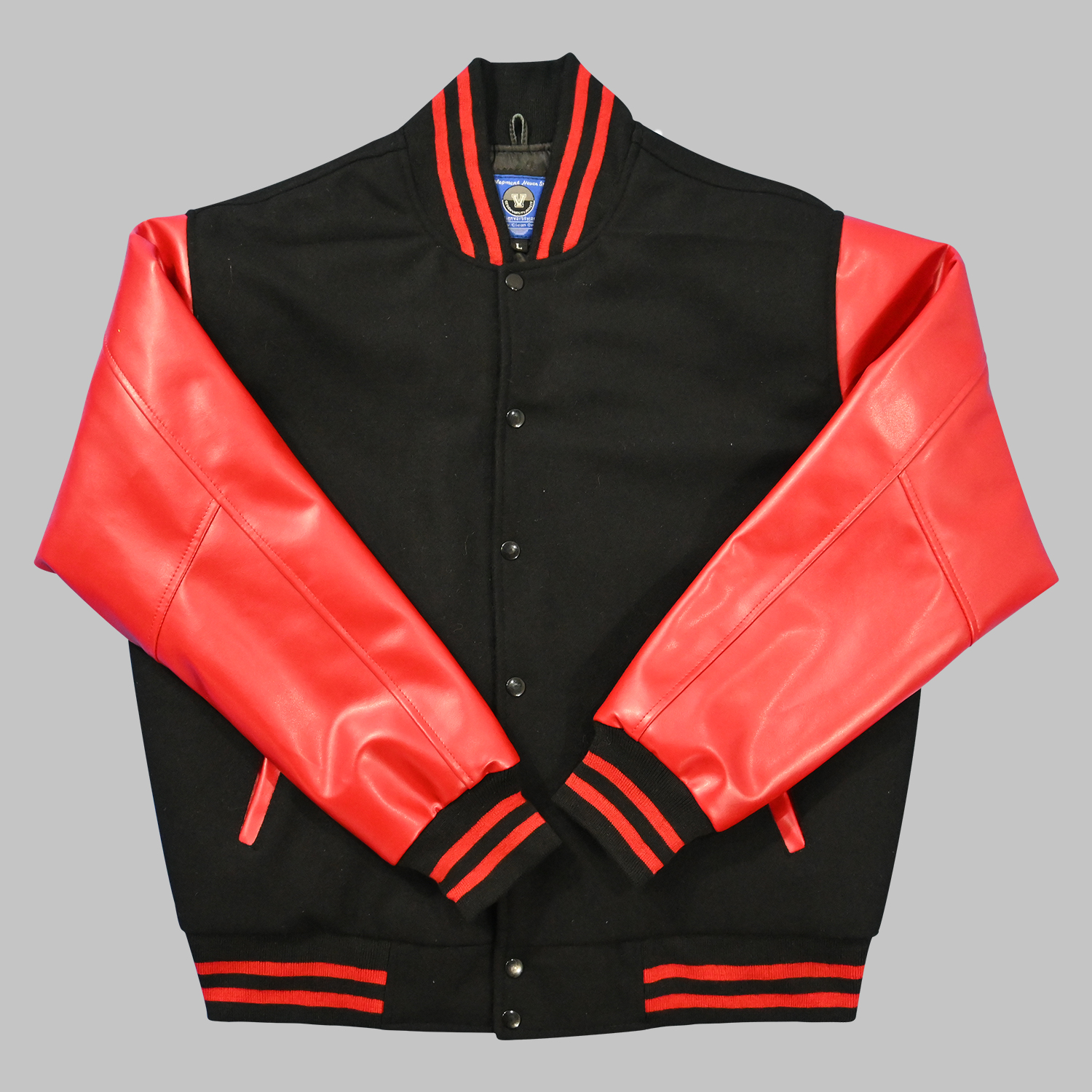 Black And Red Varsity Jacket