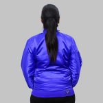 premium Blue Bomber Jacket