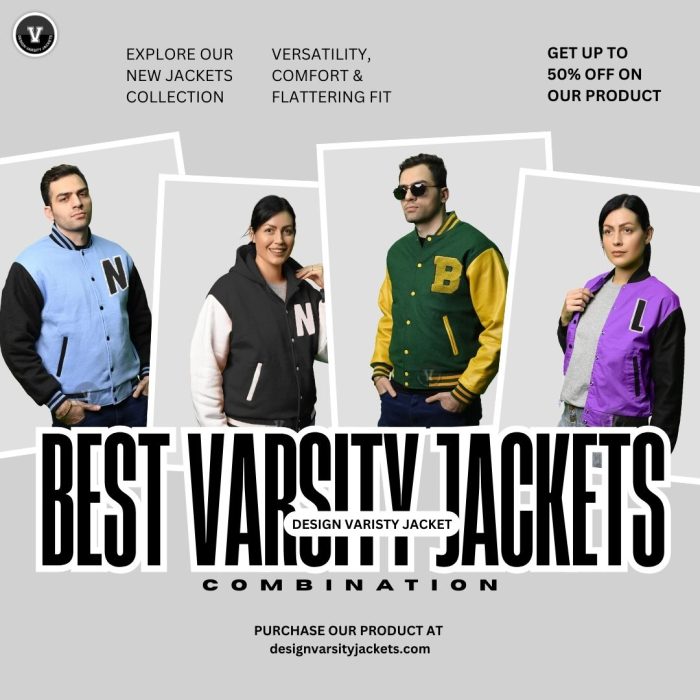 Best Color Combinations for Varsity Jackets | A Designer's Guide