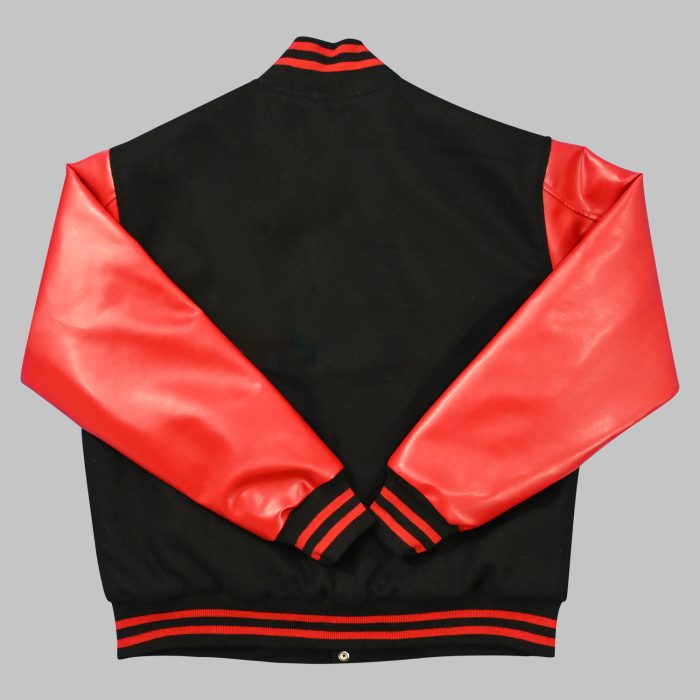 Black And Red Varsity Jacket