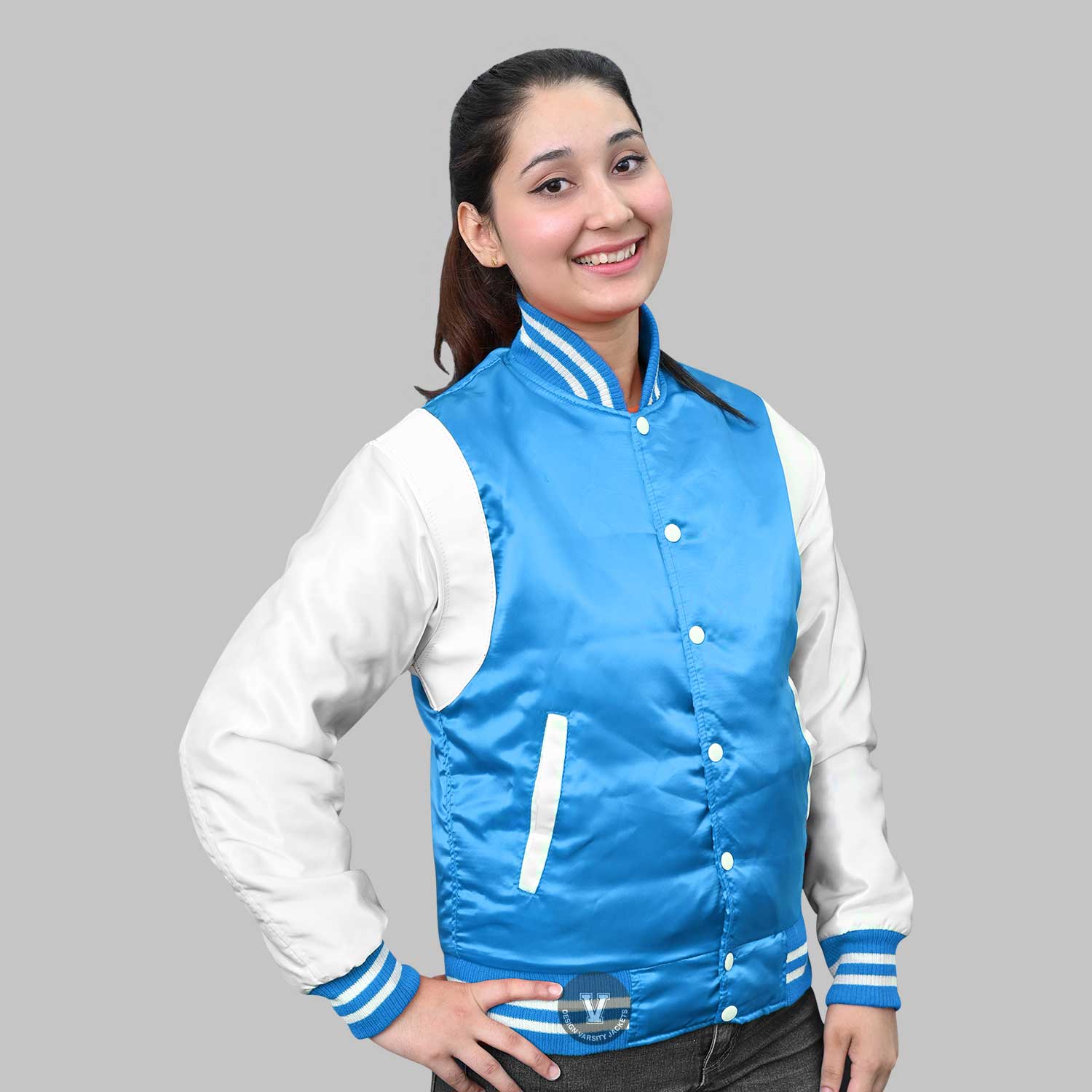 Satin Varsity Letterman Jackets