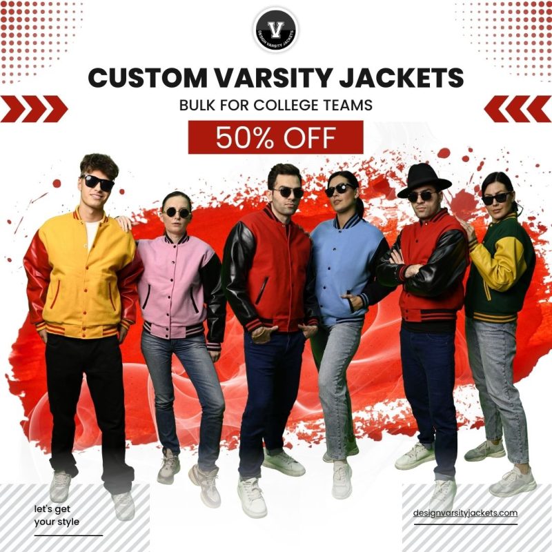 Buy Varsity Jackets in Bulk for College Teams