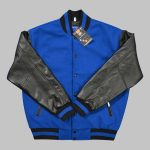 Royal Blue And Black Jacket
