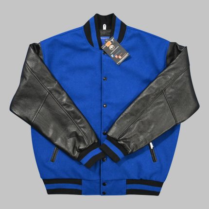 Royal Blue And Black Jacket