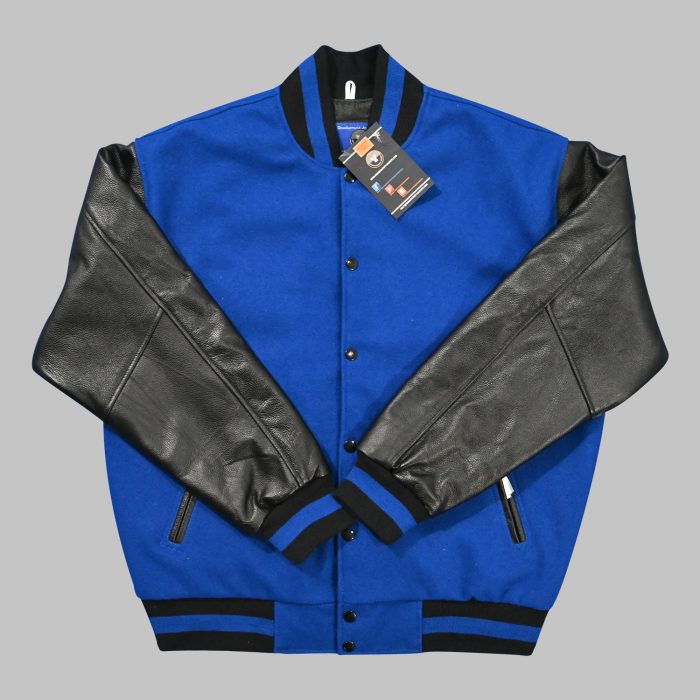 Royal Blue And Black Jacket