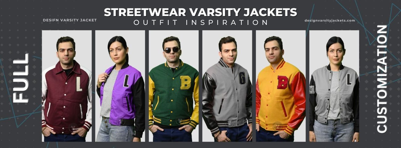 Streetwear Varsity Jackets Outfit Inspiration