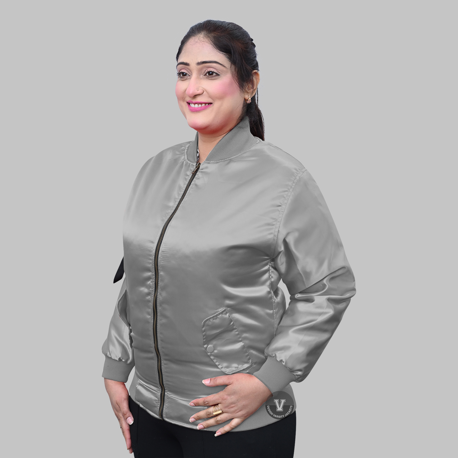 Wholesale & Bulk Orders – Silver Bomber Coats for Women