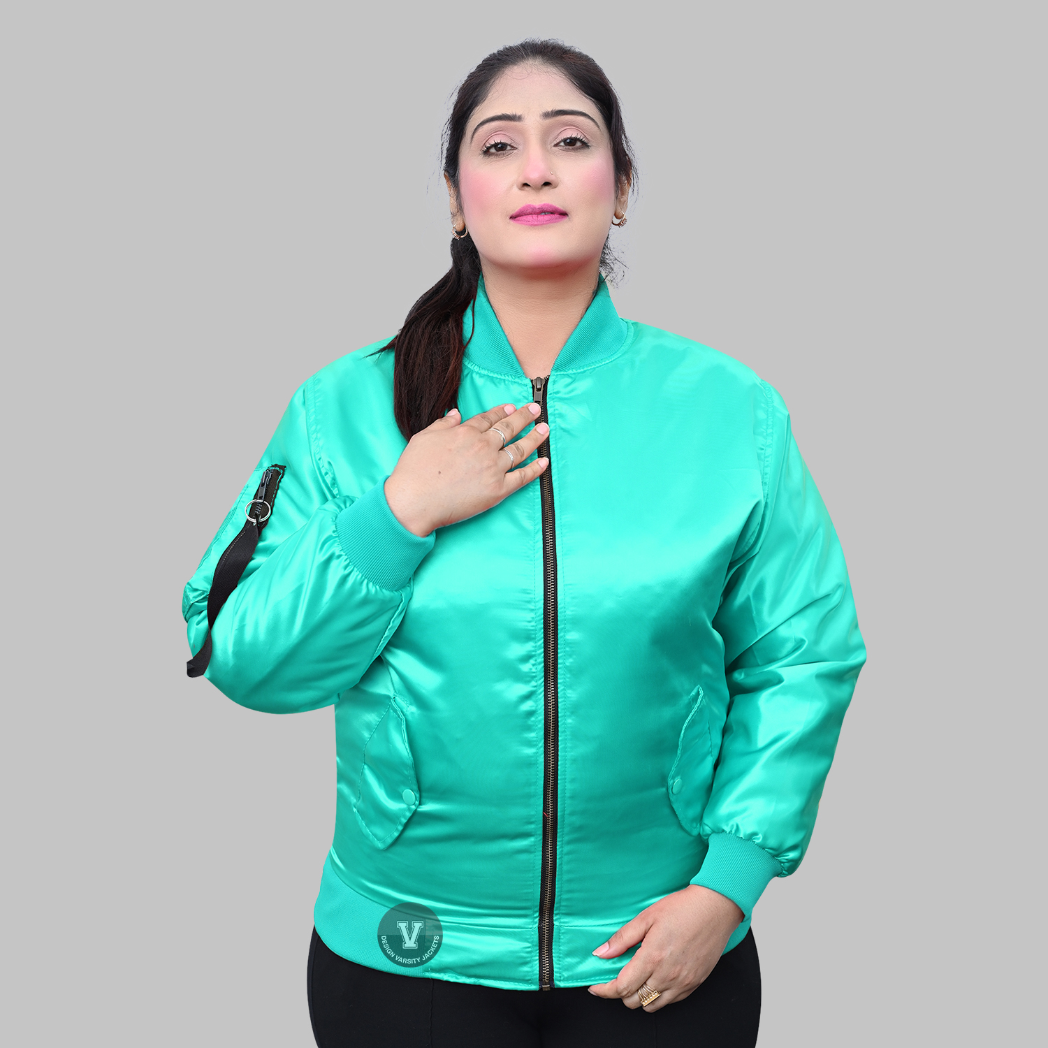 Ladies Bomber Coat