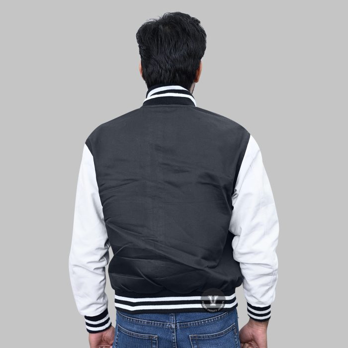 Charcoal Varsity Jacket