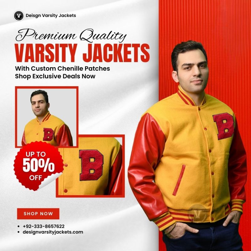 Varsity Jackets with Custom Chenille Patches