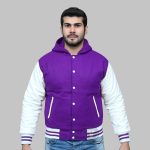 Rich Purple Varsity Jacket