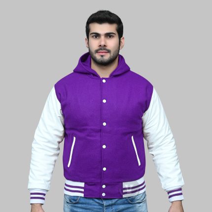 Rich Purple Varsity Jacket