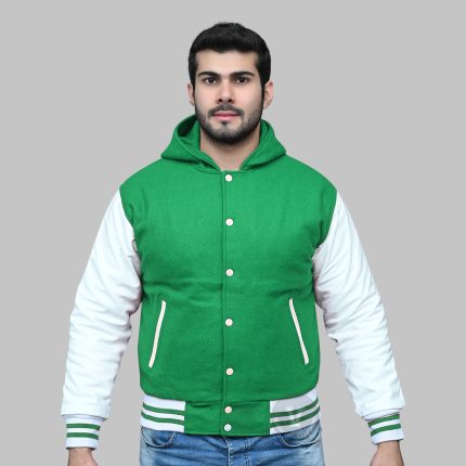 Fresh Green Varsity Jacket