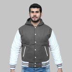 Urban Dark Gray Varsity Jacket