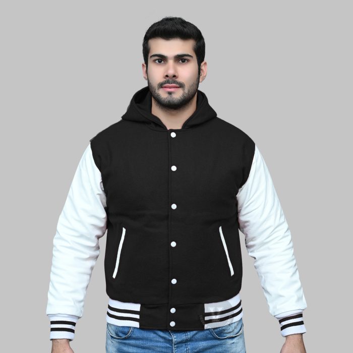 Black White Varsity Jacket