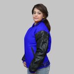 Royal Blue Letterman Jacket