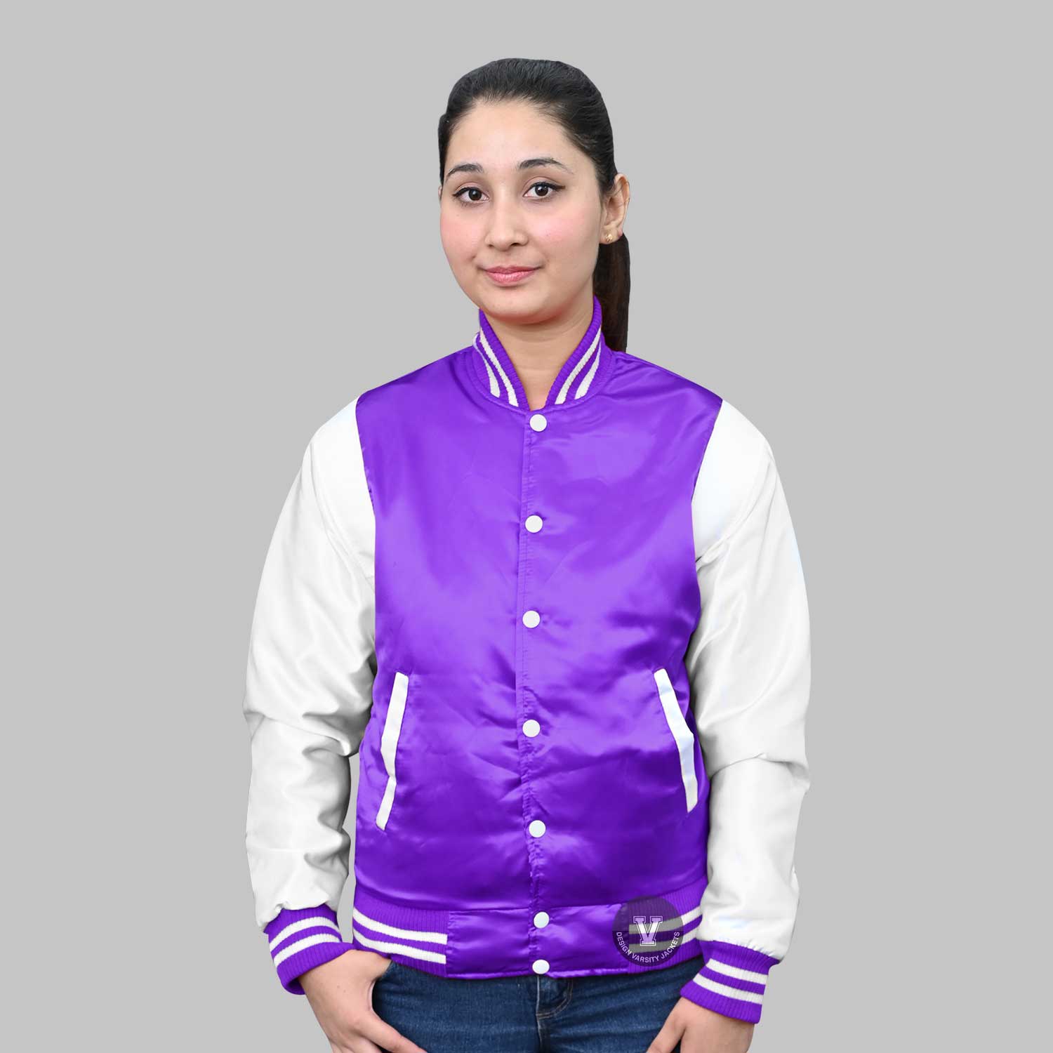 Custom Satin Baseball Jackets