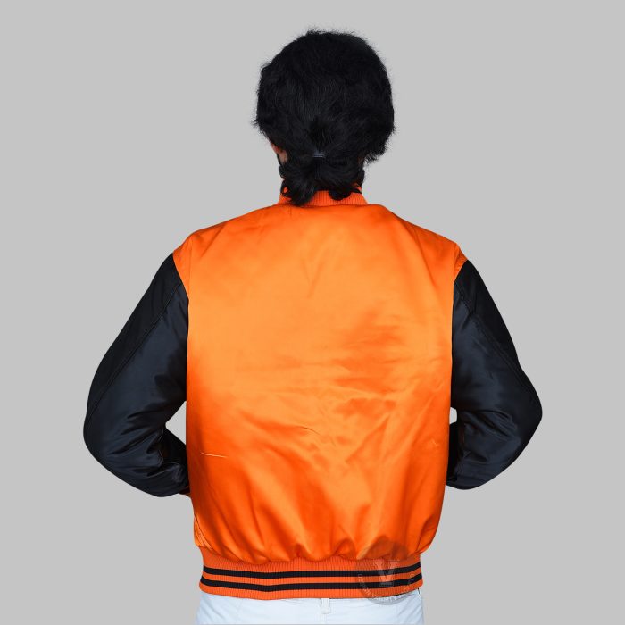 Satin Varsity Jacket Mens