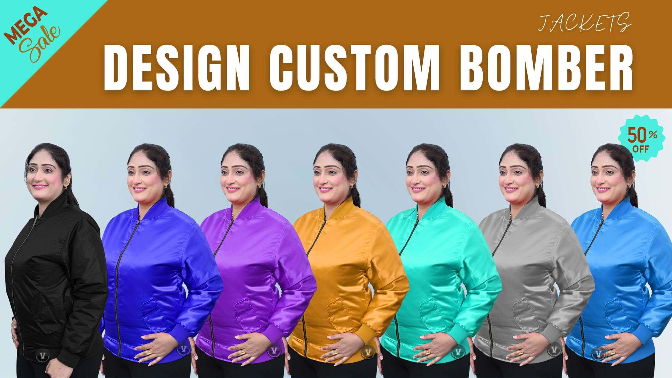 Design Custom Bomber Jackets Online