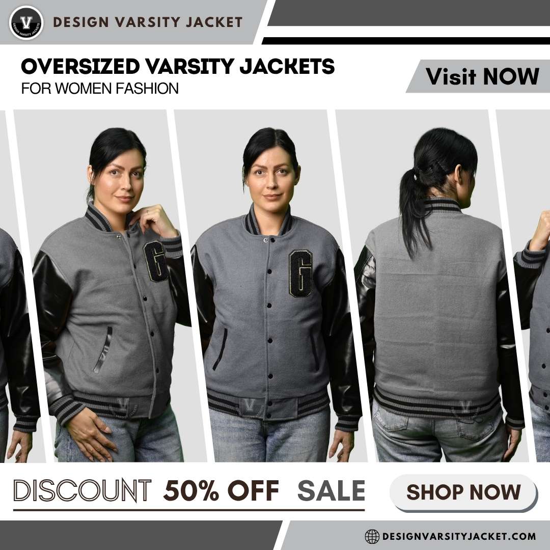 Design Varsity Jackets Oversized Varsity Jackets for Women Fashion