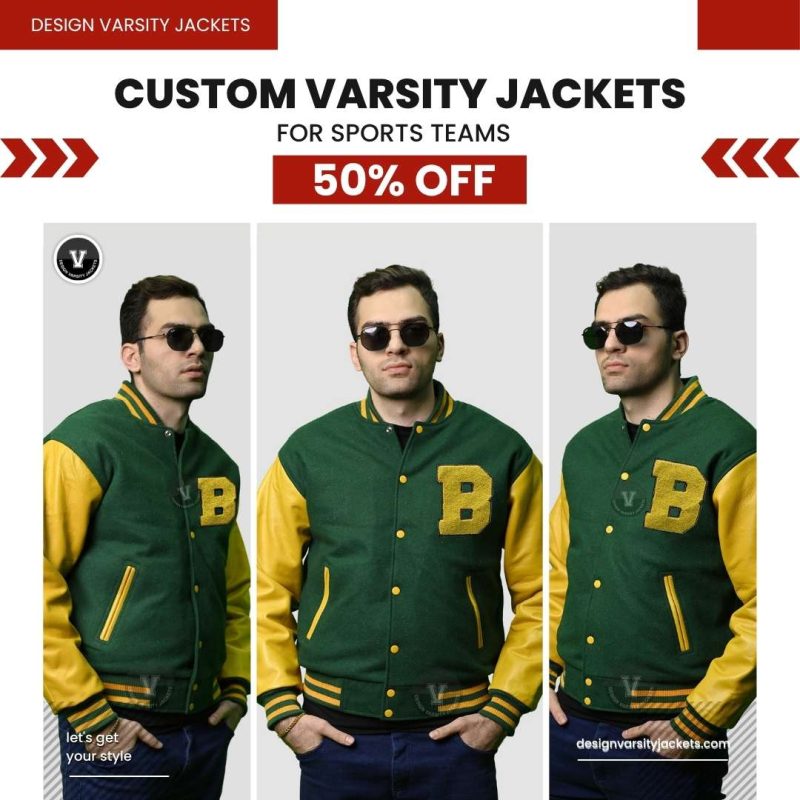 Varsity Jackets for Sports Teams Embroidery
