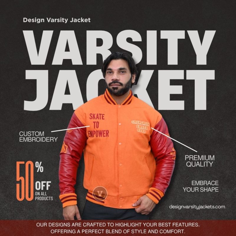 Varsity Jackets with Embroidered Names