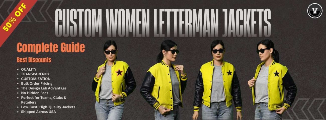 Custom Letterman Jackets for Women Near Me