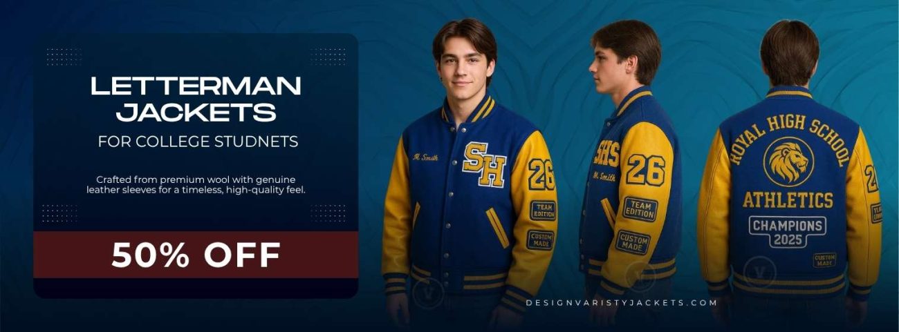 Trendy Letterman Jackets for College Students