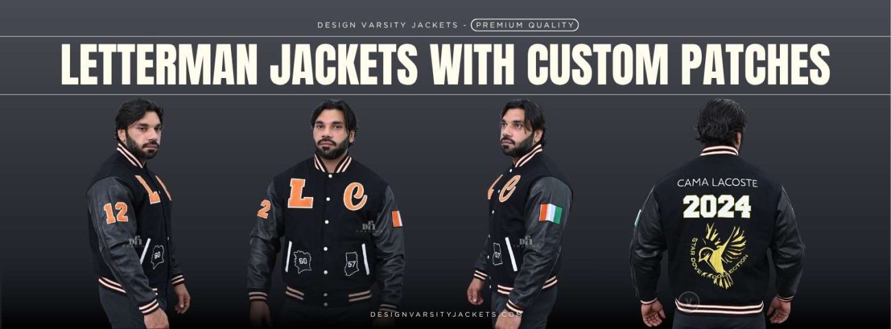 Letterman Jackets with Custom Patches