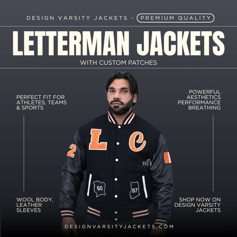 Letterman Jackets with Custom Patches