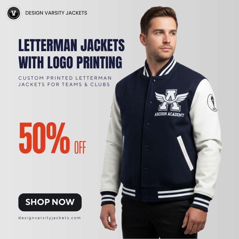 Letterman Jackets with Logo Printing