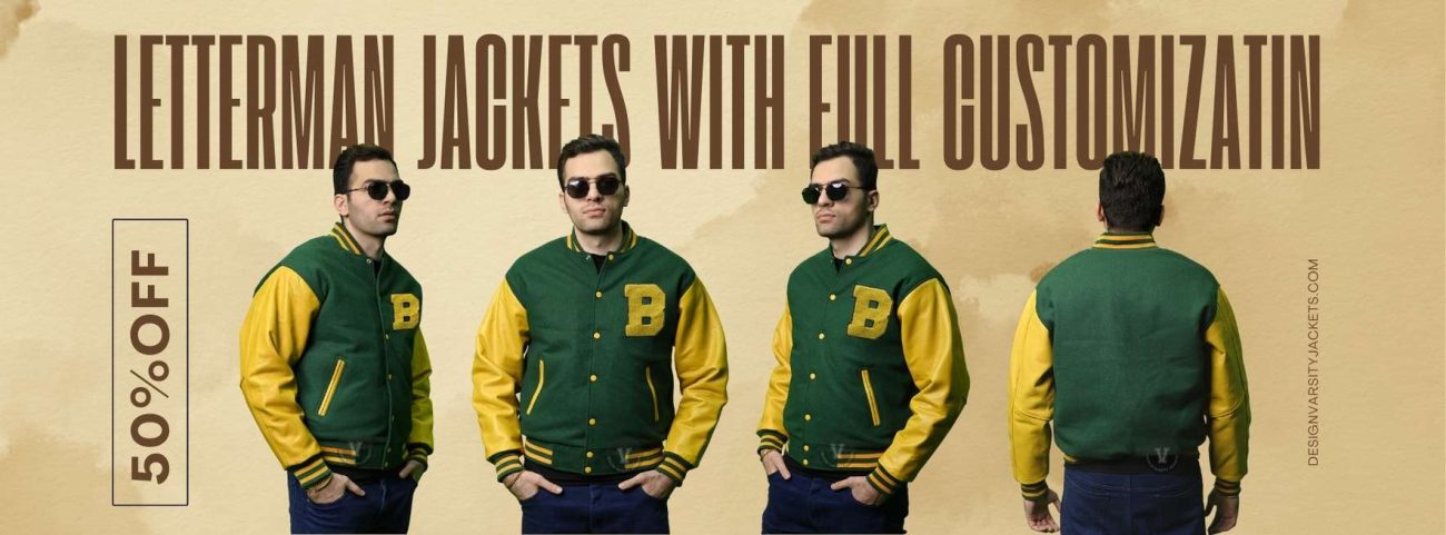 Letterman Jackets with Full Customization Options