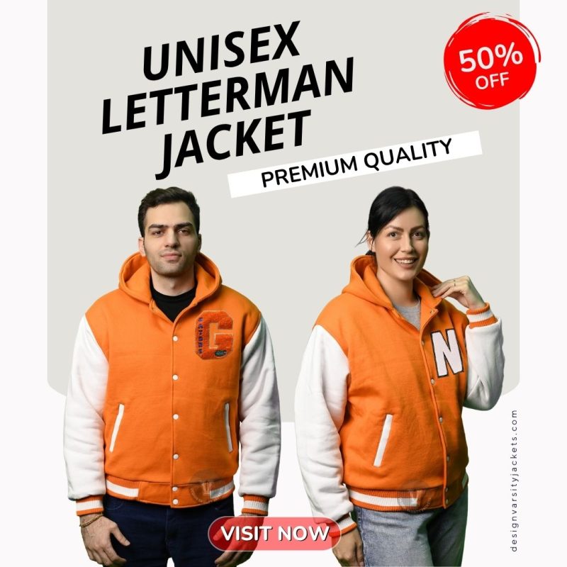 Cotton Letterman Jackets for Men and Women