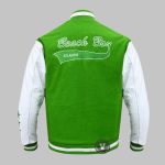 Embroidered Letterman Jacket with custom embroidery
