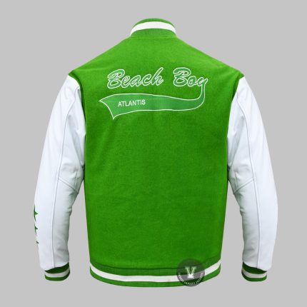 Embroidered Letterman Jacket with custom embroidery