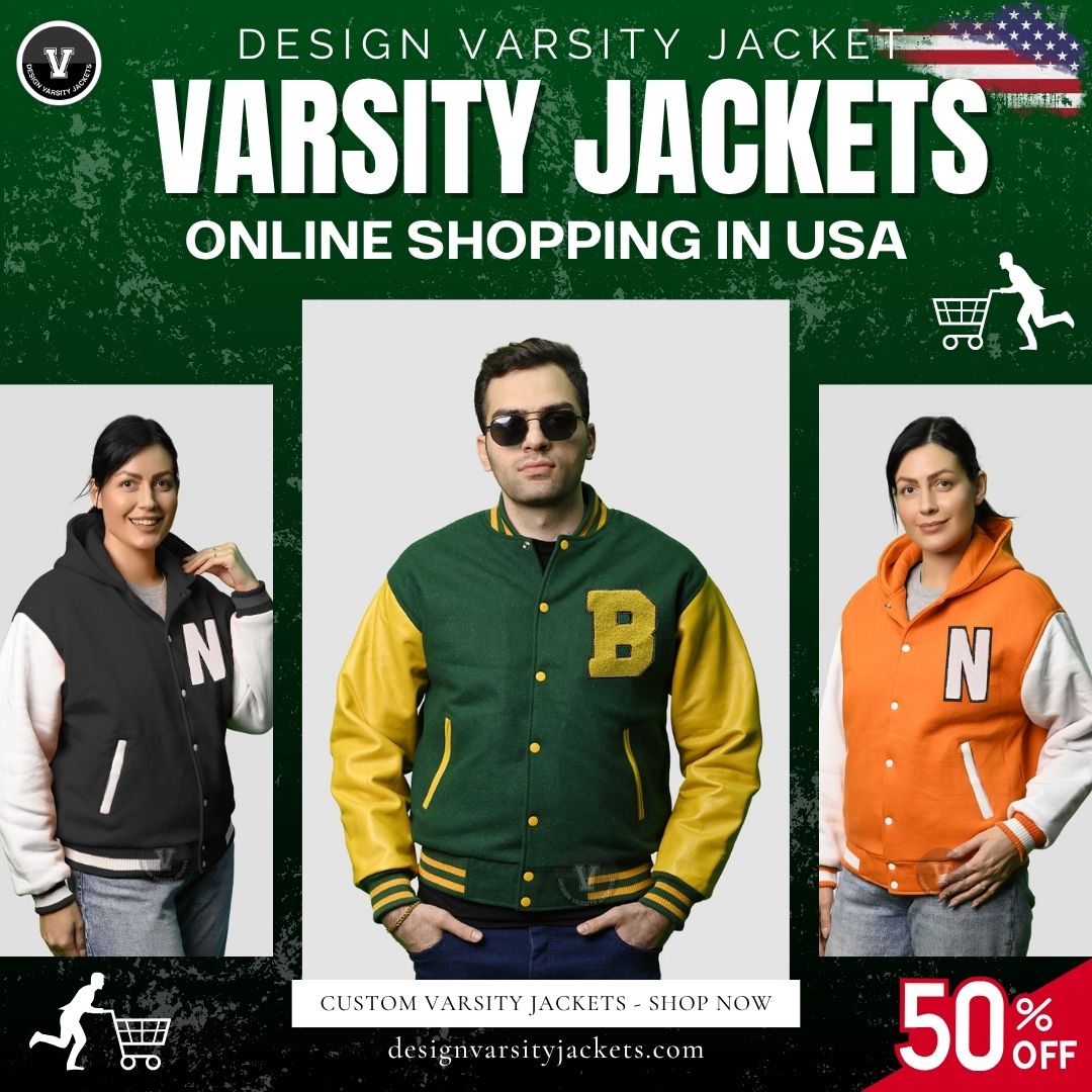 Varsity Jackets Online Shopping in USA
