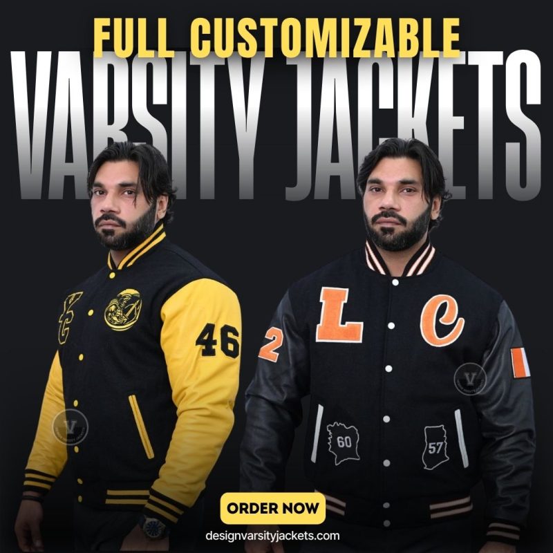 Custom Varsity Jackets with Chenille Letters