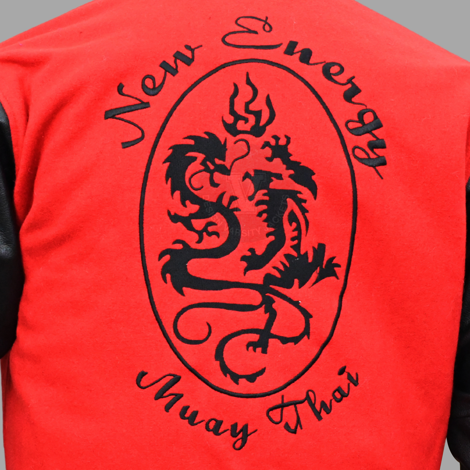 mbroidered-patches-letterman-jacket-detail Embroidered Patches Letterman Jacket – High-Quality Stitching and Chenille Letter Details