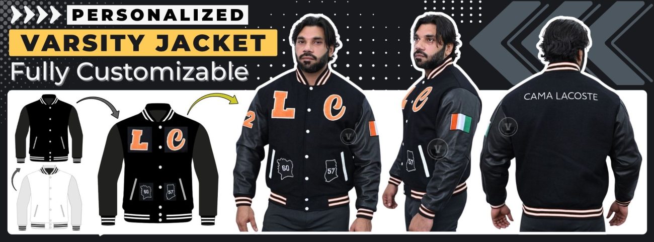 Personalized Varsity Jackets with Name and Number