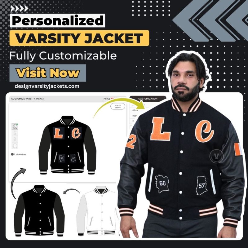 Personalized Varsity Jackets with Name and Number